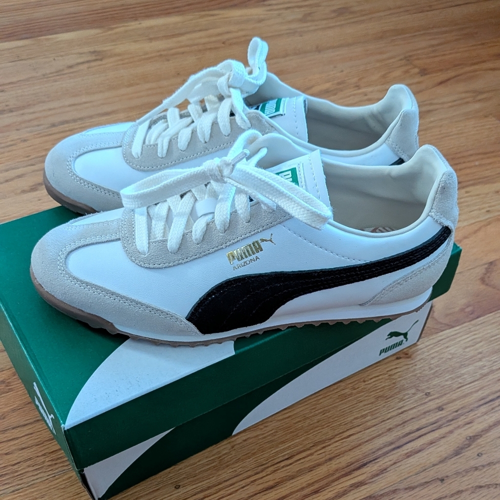 Puma Arizona Retro Black and White